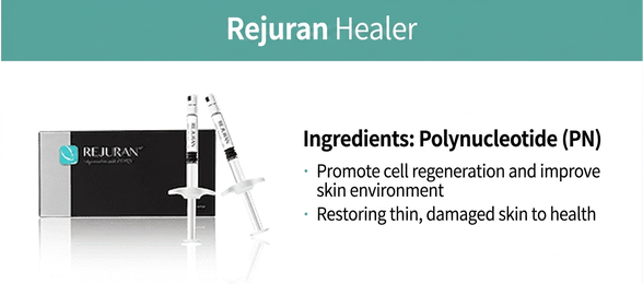 Rejuran Healer — polynucleotide (PN) skin booster for cell regeneration and repair of damaged skin