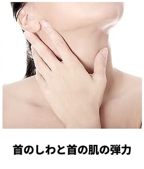 ウルセラプライム対象部位 — 首のシワ・首の肌のたるみ