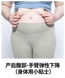 热玛吉FLX适用部位 — 产后或体重变化后的腹部与手臂松弛