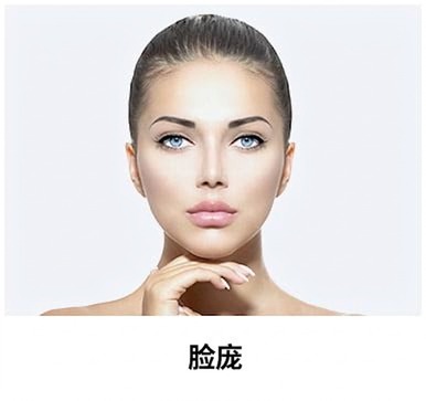 丽珠兰修复治疗部位 — 面部